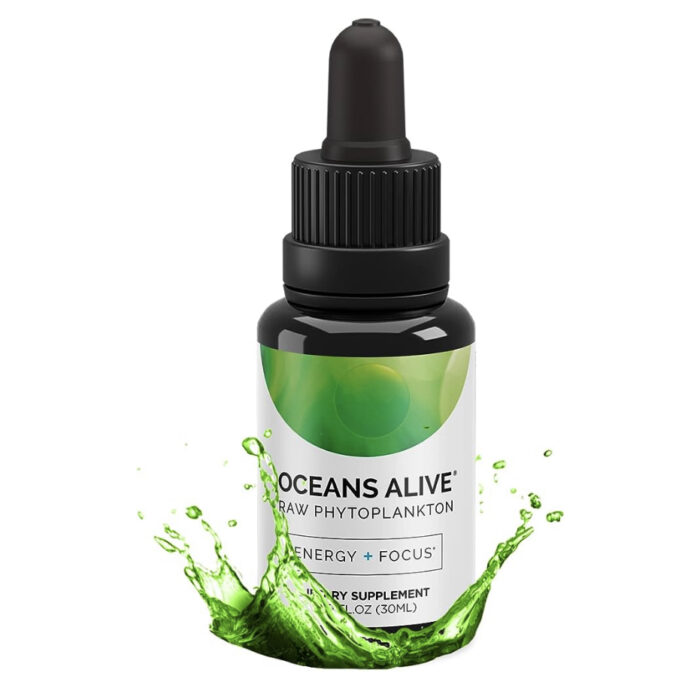 Oceans Alive Marine Phytoplankton by Activation Products - Algae Oil Memory and Focus Supplement - Microalgae Oil for Energy and Tiredness - 30 ml