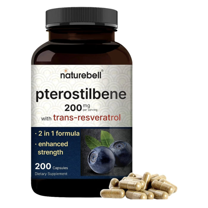 Pterostilbene with 98% Trans-Resveratrol, 200mg Per Serving